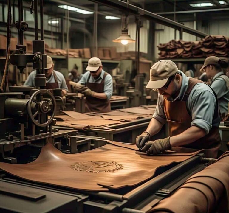 manufacturing process of leather