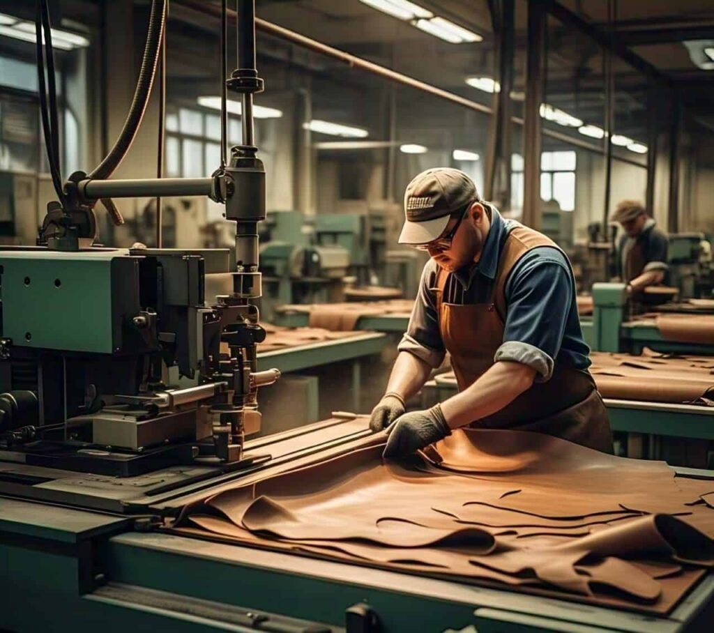 hoe leather is made in the industry